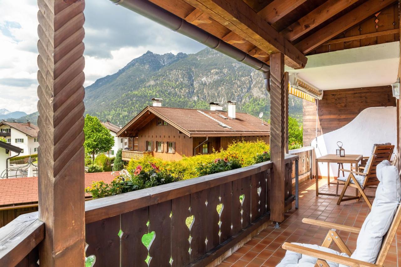 Alpblick Apartment Alpspitze 가르미슈파르텐키르헨 외부 사진