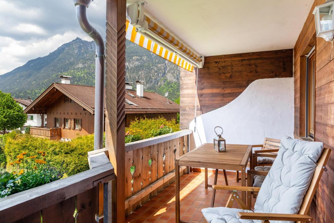 Alpblick Apartment Alpspitze 가르미슈파르텐키르헨 외부 사진