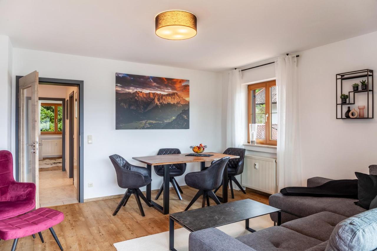 Alpblick Apartment Alpspitze 가르미슈파르텐키르헨 외부 사진